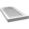 Ekena Millwork Octagonal Top Surface Mount PVC Gable Vent w/ 2"W x 2"P Brickmould Sill Frame, 14"W x 28"H GVPOT14X2803SN - alternate 2